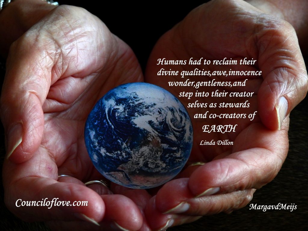 Humans had to reclaim their divine qualities. | Linda Dillon with the ...